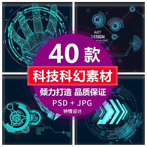 科幻曲線科技感H5智能未來背景海報設(shè)計